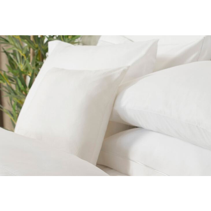 Faux Suede Cushion - White - 40cm x 40cm - image 1