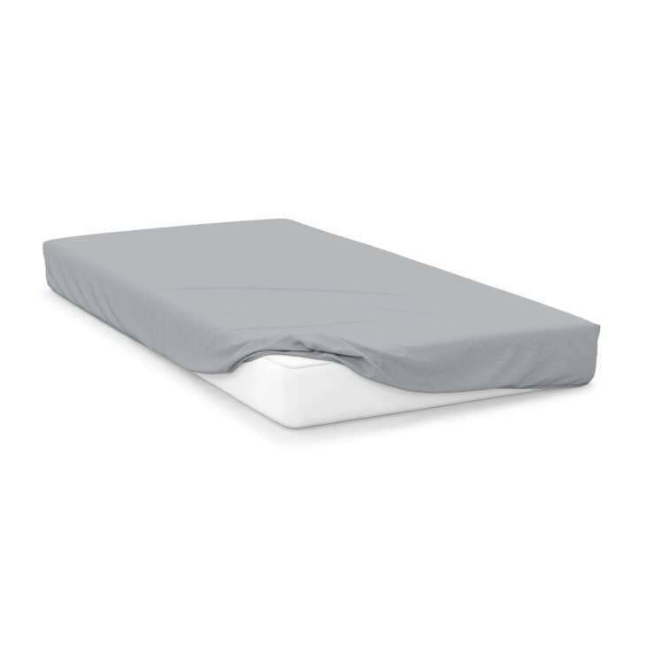 100% Cotton 200 Count Extra Deep 38cm Fitted Sheet (Percale) - Cloud - Super King - image 1