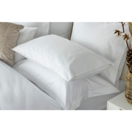 Egyptian Cotton 400 Count Oxford Pillowcase - Blush - Oxford 51cm x 76cm - thumbnail 3