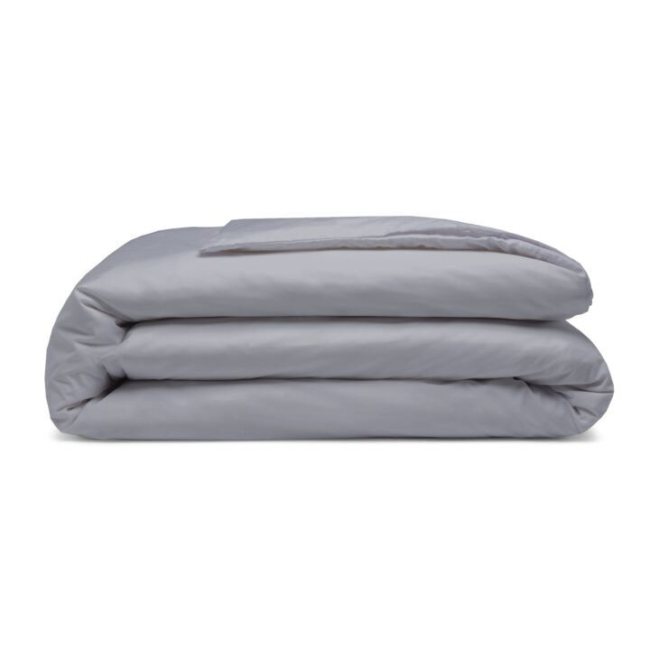 Easycare 200 Count Duvet Cover (Percale) - Grey - Single - image 1
