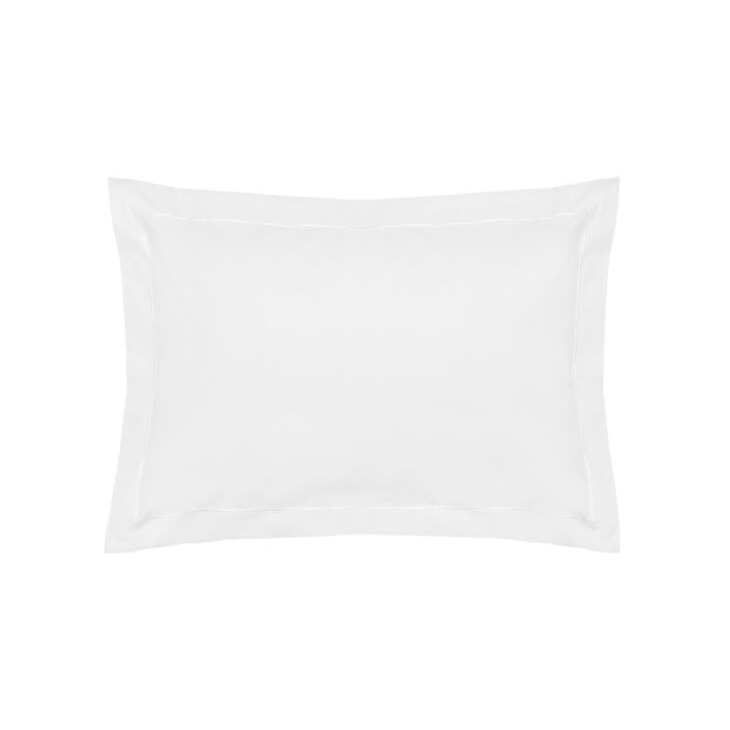 Easycare 200 Count Oxford Pillowcase (Percale) - White - Oxford 51cm x 76cm - image 1