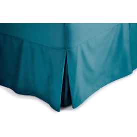 Easycare 200 Count Fitted Valance Sheet (Percale) - Jade - Single - thumbnail 1