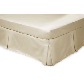 Easycare 200 Count Platform Valance (Percale) - Ivory - King Size