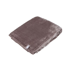 Heat Holders Fleece Blanket - Moon Rock - 240cm x 270cm - thumbnail 1