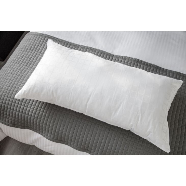 Hotel Suite Luxury Bolster Pillow - White - 48cm x 90cm - image 1