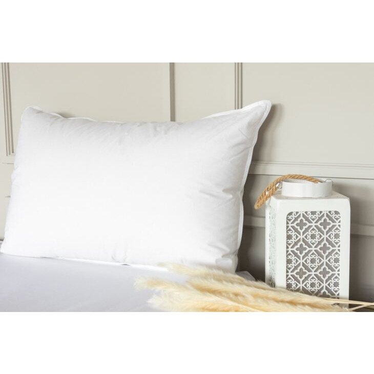 Hotel Suite Goose Down Pillow - White - 48cm x 74cm - image 1