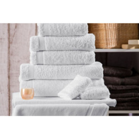 Madison Bathroom Towels - Ivory - Wash Cloth (33cm x 33cm) - thumbnail 2