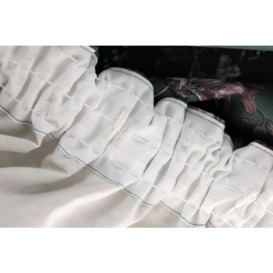 Cherry Blossom Lined Curtains - Multi - 66'' (Width) x 54'' (Drop) - thumbnail 4