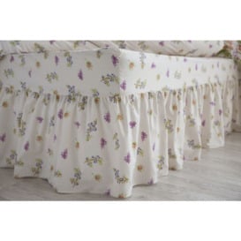 Delphine Fitted Valance Sheet - Multi - Double - thumbnail 1