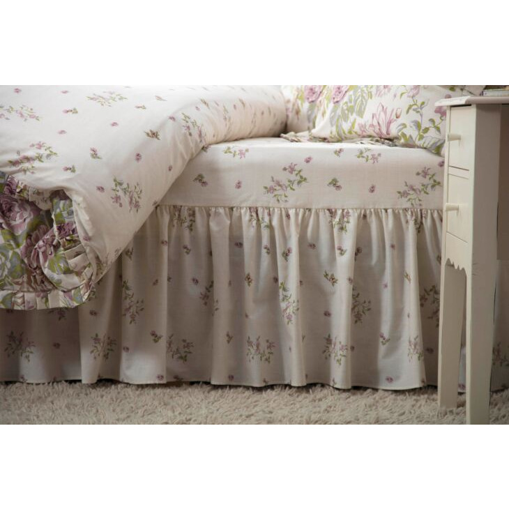 Rose Boutique Fitted Valance Sheet - Multi - Double - image 1