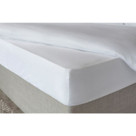 Premium Blend 500 Count 30cm Fitted Sheet - Ivory - Super King - thumbnail 2