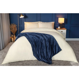 Brushed Cotton Extra Deep 38cm Fitted Sheet - Apple - Single - thumbnail 3