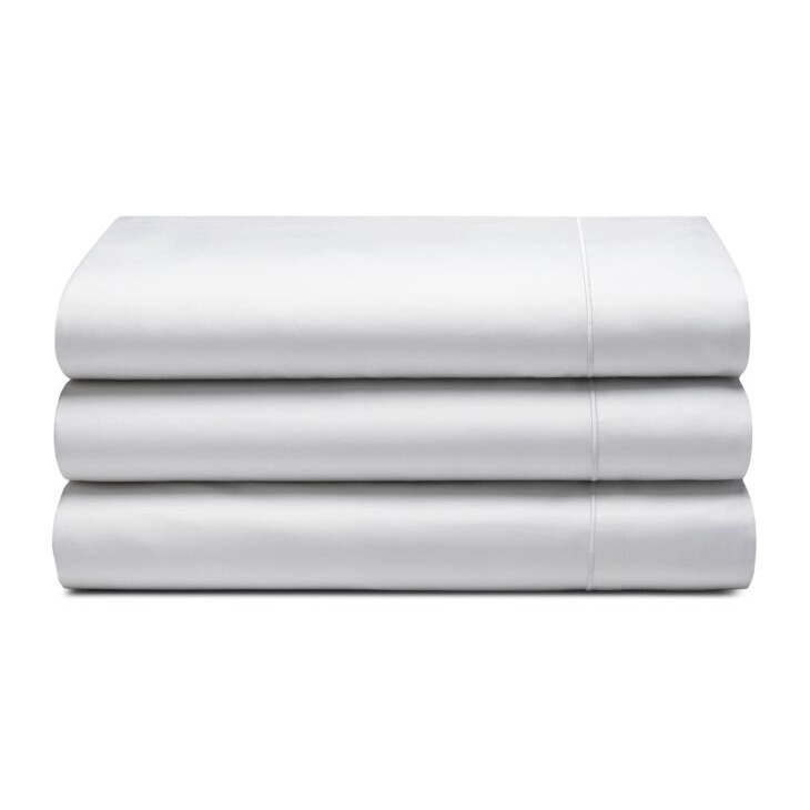 Ultralux Blend 1000 Count Flat Sheet - White - Double - image 1