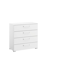 Lazio 4 Drawer Wide Chest of Drawers - thumbnail 1