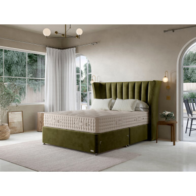 Hypnos Luxurious Earth 05 Divan Bed Set On Glides - image 1