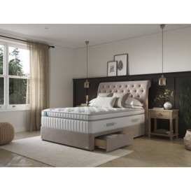 iGel Advance 3500i Plush Top Divan Bed Set On Glides - thumbnail 2