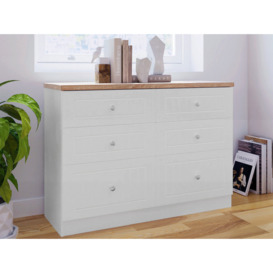 Andria 6 Drawer Wide Chest