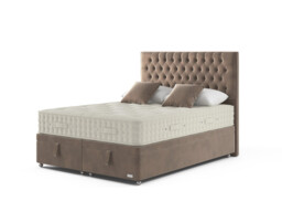 Hypnos Luxurious Earth 04 Divan Bed Set On Castors - thumbnail 2