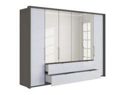 Sicily 6 Door Bi-Fold Wardrobe - thumbnail 2
