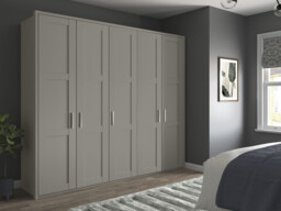 Alster 5 Door Hinged Wardrobe - thumbnail 1