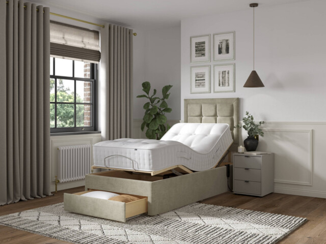 Postureflex 1000 Pocket Natural Divan Bed Set - image 1