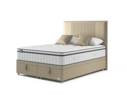iGel NanoTech 3500i Plushtop Divan Bed Set on Castors - thumbnail 2