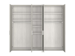 Alster 5 Door Hinged Wardrobe - thumbnail 3