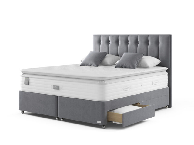 Staples & Co Renew Eco Latex Pocket 2300 Divan Bed Set - image 1