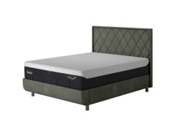 Tempur Arc™ Quilted Upholstered Ottoman Bed Frame - thumbnail 1
