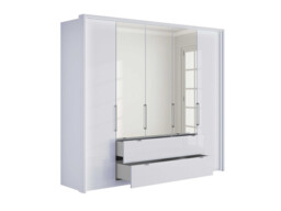 Sicily 5 Door Bi-Fold Wardrobe - thumbnail 2