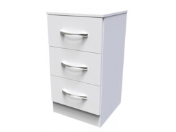 Ferrara 3 Drawer Bedside Cabinet - thumbnail 2