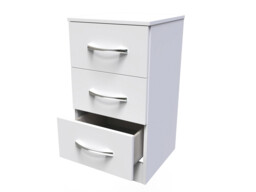 Ferrara 3 Drawer Bedside Cabinet - thumbnail 3