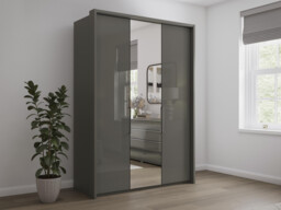 Sicily 3 Door Bi-Fold Wardrobe