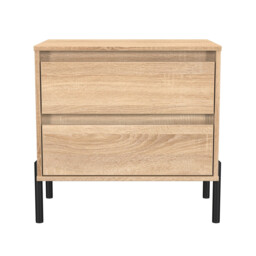 Veya 2 Drawer Midi Chest of Drawers - thumbnail 2