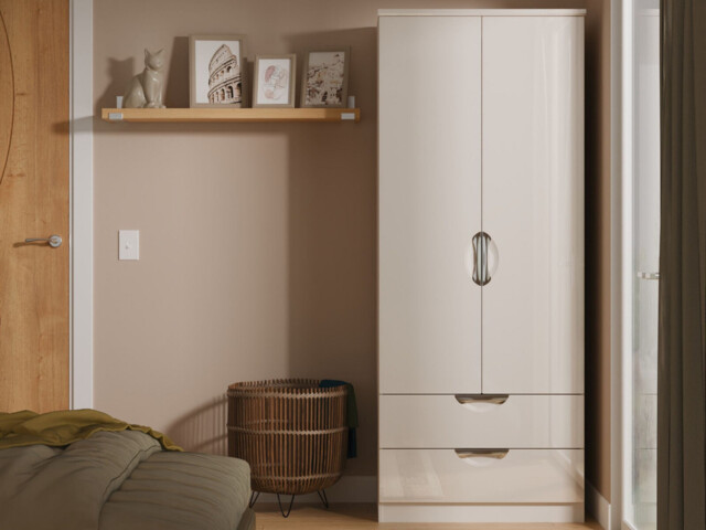 Merton 2 Door Hinged Wardrobe - image 1
