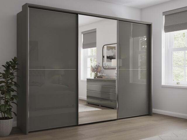 Sicily 3 Door Sliding Wardrobe - image 1