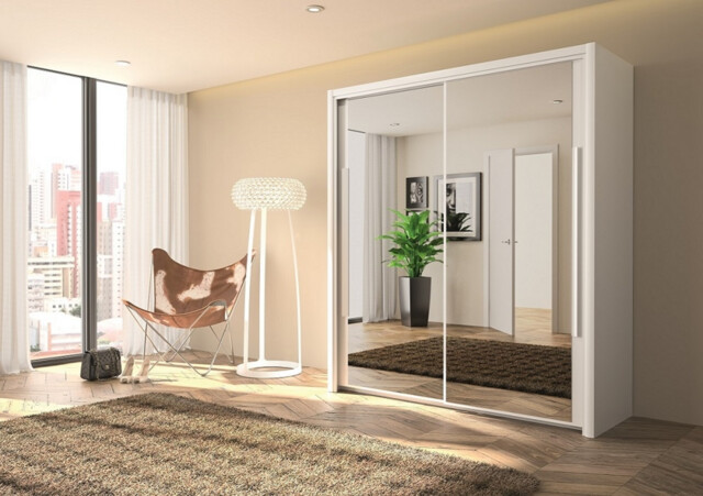 Bergen 2 Door Sliding Wardrobe - image 1