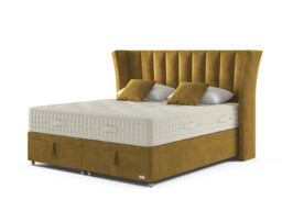 Hypnos Luxurious Earth 05 Divan Bed Set On Castors - thumbnail 2