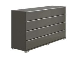 Sicily 4 Drawer Wide Chest of Drawers - thumbnail 2