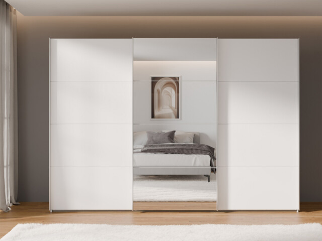 Emille 3 Door Sliding Wardrobe - image 1