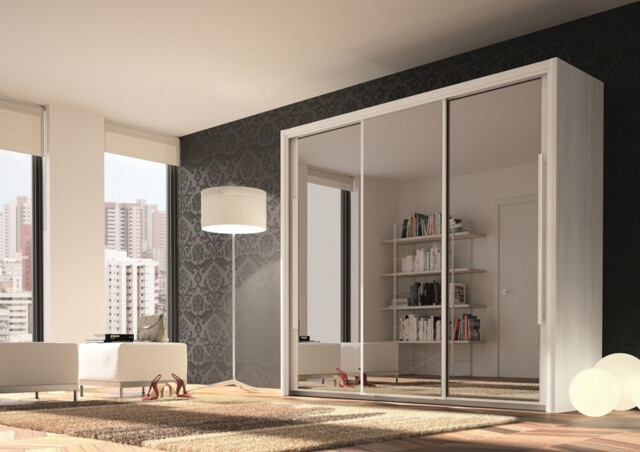 Bergen 3 Door Sliding Wardrobe - image 1