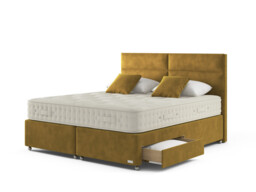 Hypnos Luxurious Earth 02 Divan Bed Set On Castors - thumbnail 2