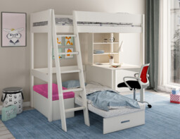 Rory Highsleeper Desk Bed Frame - thumbnail 2