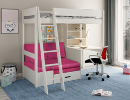 Rory Highsleeper Desk Bed Frame - thumbnail 1