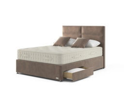 Hypnos Luxurious Earth 02 Divan Bed Set On Glides - thumbnail 2