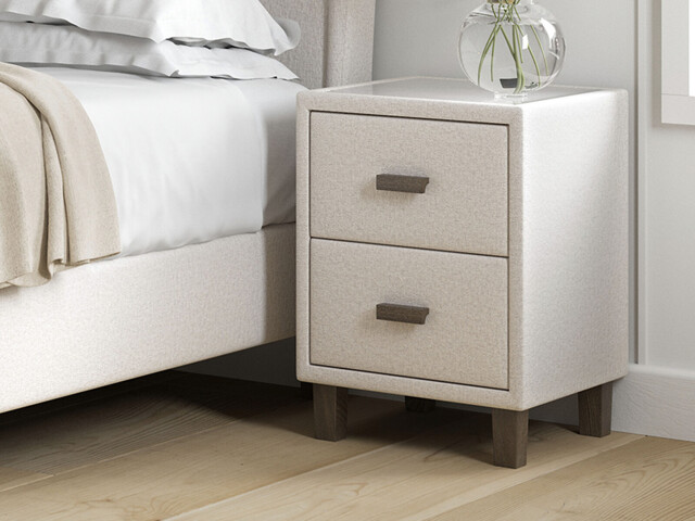 Snooze 2 Drawer Bedside Cabinet - image 1