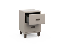 Snooze 2 Drawer Bedside Cabinet - thumbnail 3