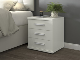 Alster 3 Drawer Bedside Cabinet