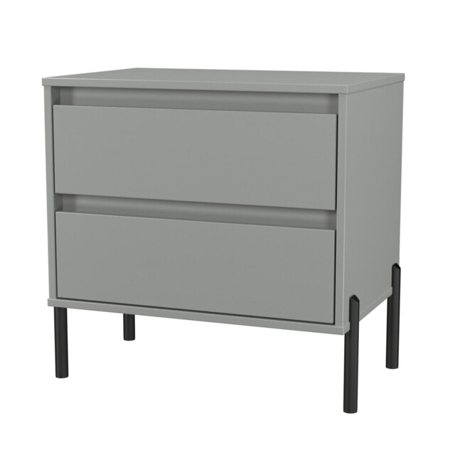 Veya 2 Drawer Midi Chest of Drawers - image 1