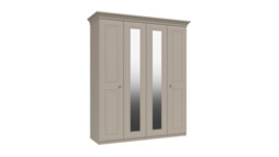 Carson 4 Door Hinged Wardrobe - thumbnail 3